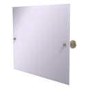 Miroir inclinable rectangulaire horizontal sans cadre avec bord biseaut茅