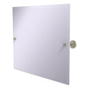 Miroir inclinable rectangulaire horizontal sans cadre avec bord biseaut茅
