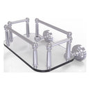 Dottingham Collection Wall Mounted Glass Guest Towel Tray