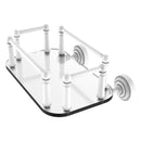 Dottingham Collection Wall Mounted Glass Guest Towel Tray