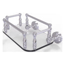 Dottingham Collection Wall Mounted Glass Guest Towel Tray