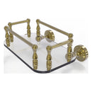 Dottingham Collection Wall Mounted Glass Guest Towel Tray