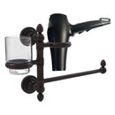 Dottingham Support de s猫che-cheveux et organisateur