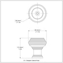 Bouton d'armoire design