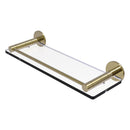 Fresno 脡tag猫re en verre avec rail de protection