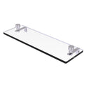 Foxtrot Collection Glass Vanity Shelf  with Beveled Edges