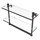 Foxtrot Etag篓篓re en verre 篓陇 deux niveaux avec barre 篓陇 serviettes int篓娄gr篓娄e