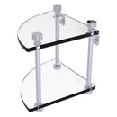 脡tag猫re de coin en verre  deux niveaux