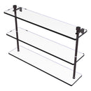 Foxtrot 脡tag猫re en verre  trois niveaux