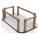 Plateau en verre  serviettes pour les invit茅s pour meuble-lavabo