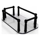 Plateau en verre  serviettes pour les invit茅s pour meuble-lavabo