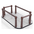 Plateau en verre  serviettes pour les invit茅s pour meuble-lavabo