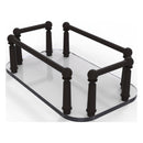 Plateau en verre  serviettes pour les invit茅s pour meuble-lavabo