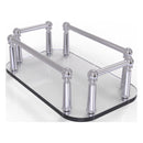 Plateau en verre  serviettes pour les invit茅s pour meuble-lavabo