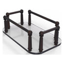 Plateau en verre  serviettes pour les invit茅s pour meuble-lavabo