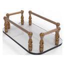 Plateau en verre  serviettes pour les invit茅s pour meuble-lavabo