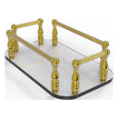 Plateau en verre  serviettes pour les invit茅s pour meuble-lavabo