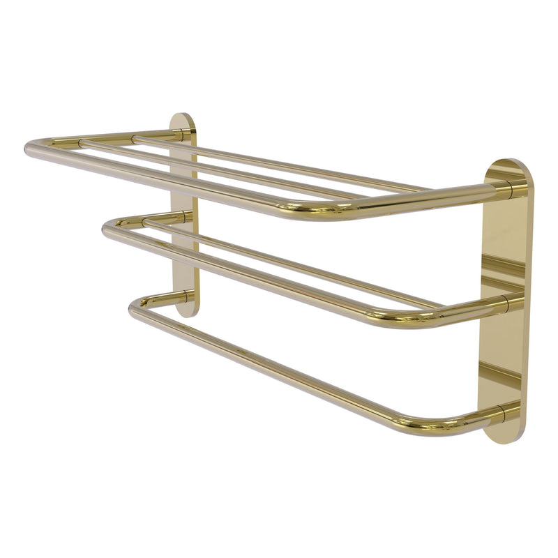 Three Tier Hotel Style Towel Shelf with Drying Rack