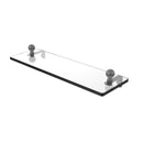 Mambo Collection Glass Vanity Shelf with Beveled Edges