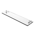 Mambo Collection Glass Vanity Shelf with Beveled Edges