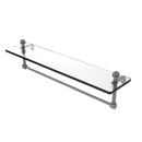 Mambo Collection Glass Vanity Shelf  with Integrated Towel Bar