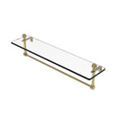 Mambo Collection Glass Vanity Shelf  with Integrated Towel Bar