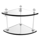 脡tag猫re de coin en verre 脿 2 niveaux