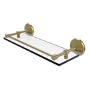 Monte Carlo 脡tag猫re en verre tremp avec rail de galerie