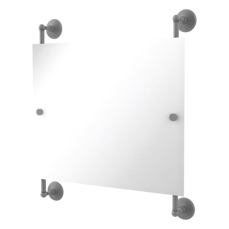 Miroir horizontal rectangulaire sans cadre mont茅 sur rail Monte Carlo