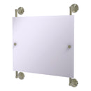 Miroir horizontal rectangulaire sans cadre mont茅 sur rail Monte Carlo