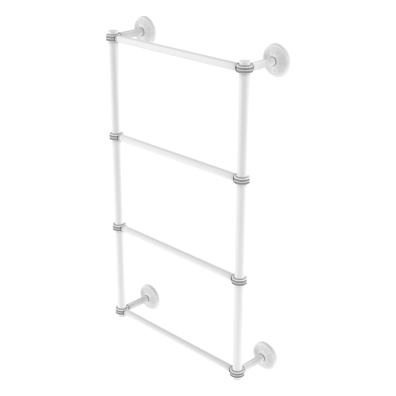 Monte Carlo Collection 4 Tier Ladder Towel Bar with Dotted Accents