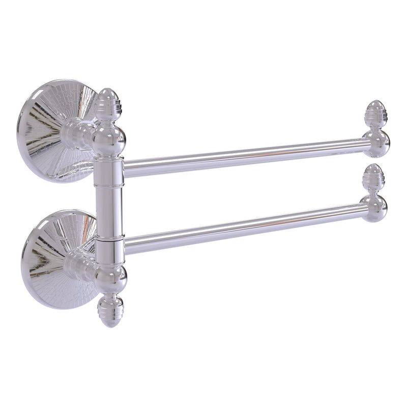 Monte Carlo Collection 2 Swing Arm Towel Rail
