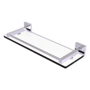 Montero 脡tag猫re en verre avec rail de galerie