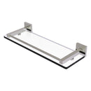 Montero 脡tag猫re en verre avec rail de galerie