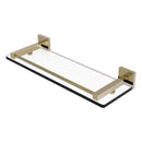 Montero 脡tag猫re en verre avec rail de galerie