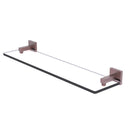 Montero Collection Glass Vanity Shelf with Beveled Edges