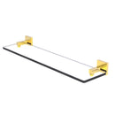 Montero Collection Glass Vanity Shelf with Beveled Edges