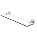 Montero Collection Glass Vanity Shelf with Beveled Edges