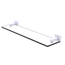 Montero Collection Glass Vanity Shelf with Beveled Edges