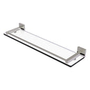 Montero 脡tag猫re en verre avec rail de galerie