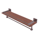 Montero 脡tag猫re en bois ip avec rail de galerie et barre  serviettes