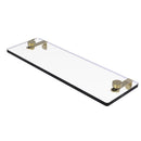 Glass Vanity Shelf with Beveled Edges