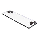 Glass Vanity Shelf with Beveled Edges