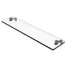 Glass Vanity Shelf with Beveled Edges