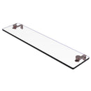 Glass Vanity Shelf with Beveled Edges