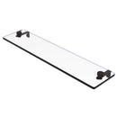 Glass Vanity Shelf with Beveled Edges