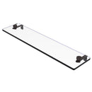 Glass Vanity Shelf with Beveled Edges