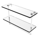 脡tag猫re en verre  deux niveaux avec barre  serviettes int茅gr茅e