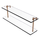 脡tag猫re en verre  deux niveaux