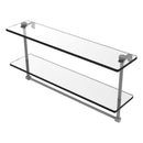 脡tag猫re en verre  deux niveaux avec barre  serviettes int茅gr茅e